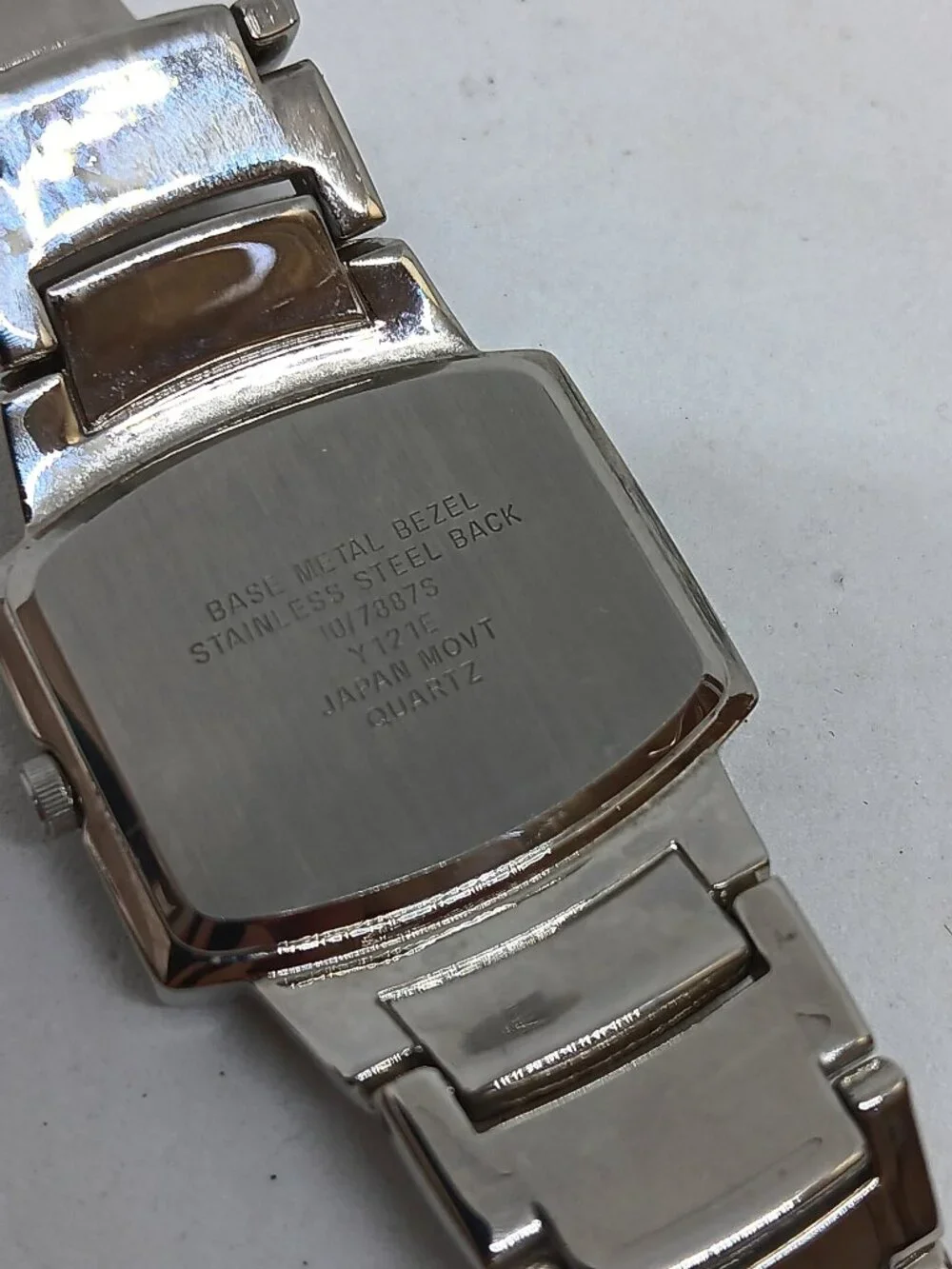Anne Klein 10/7887S Women's 30mm x 24mm Silver Tone Quartz Watch NEW BATTERY